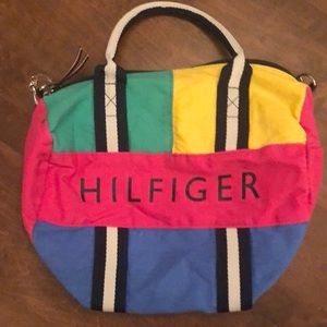 Vintage 90’s Tommy Hilfiger small tote!